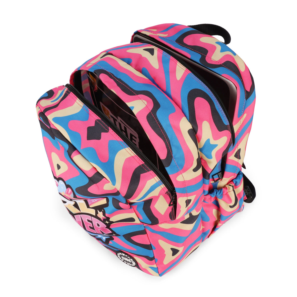 Girl Power Black Big & Basic BackPack