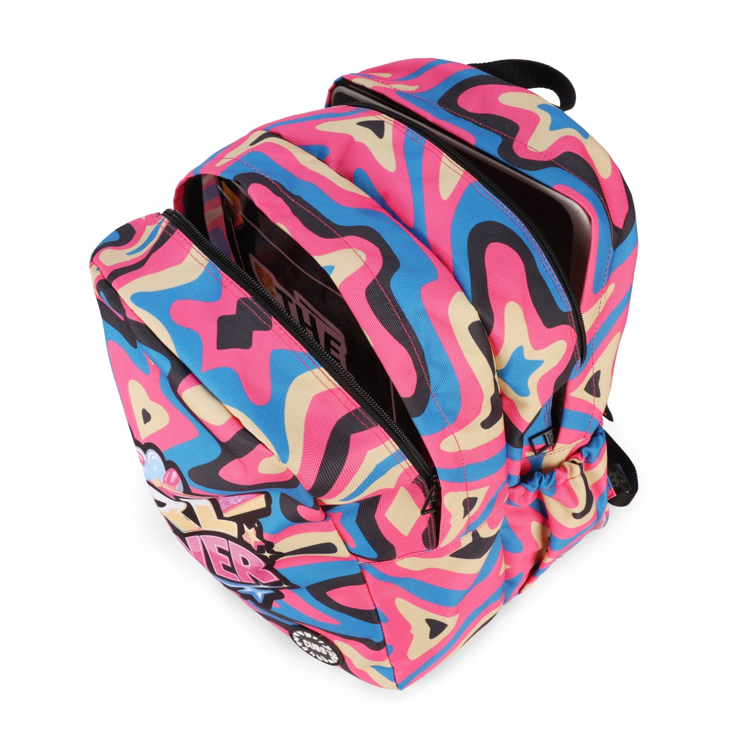 Girl Power Black Big & Basic BackPack