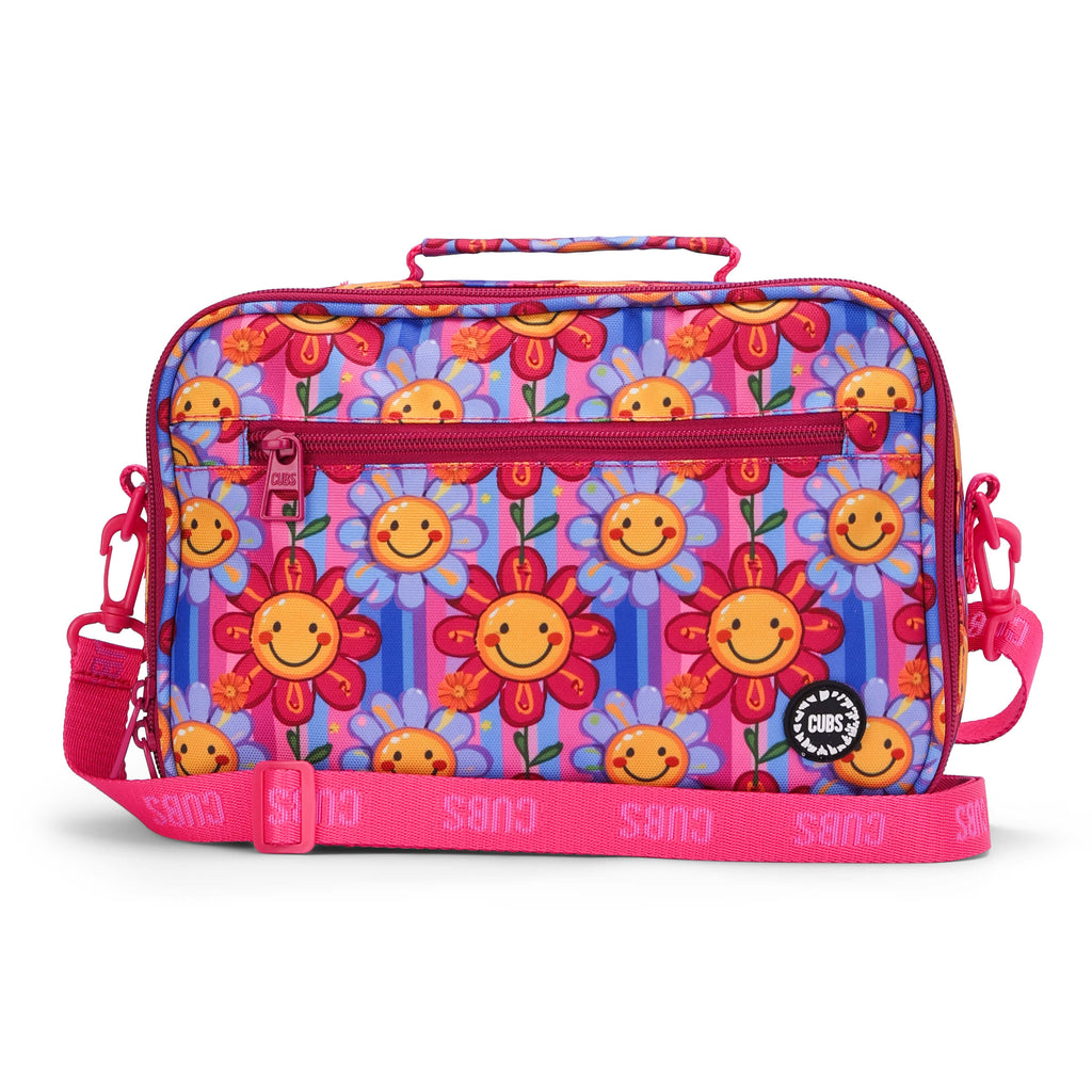Purple Sunflowers Junior Student Lunch bag