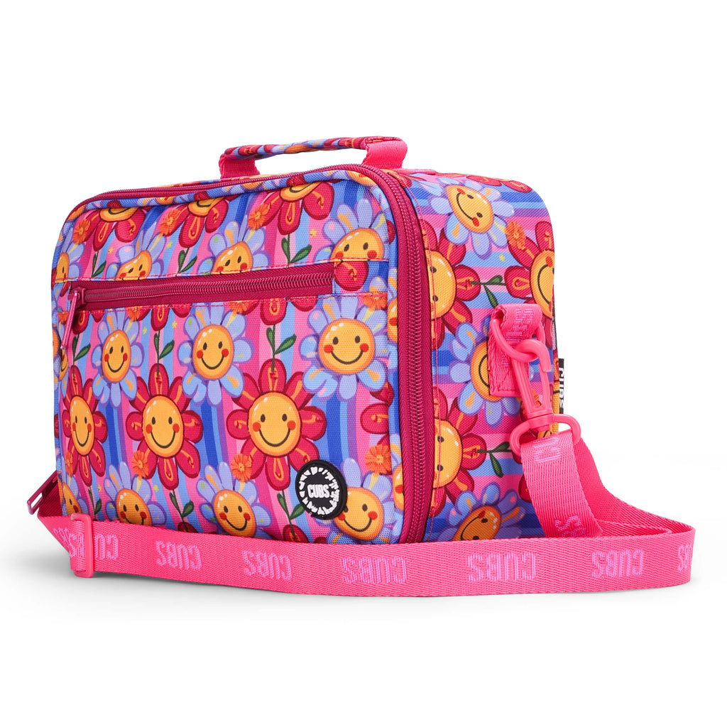 Purple Sunflowers Junior Student Lunch bag
