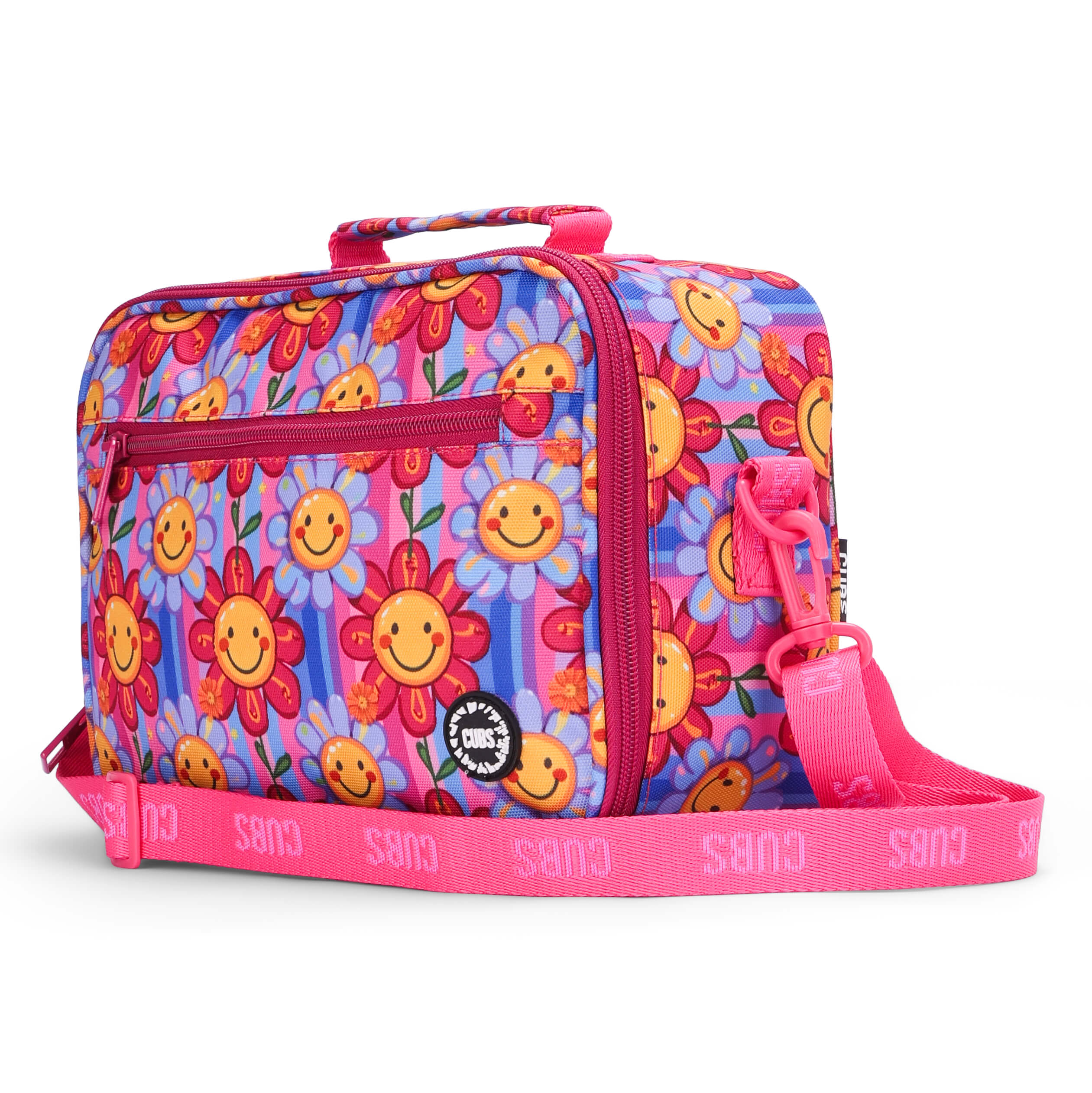 Purple Sunflowers Junior Student Lunch bag