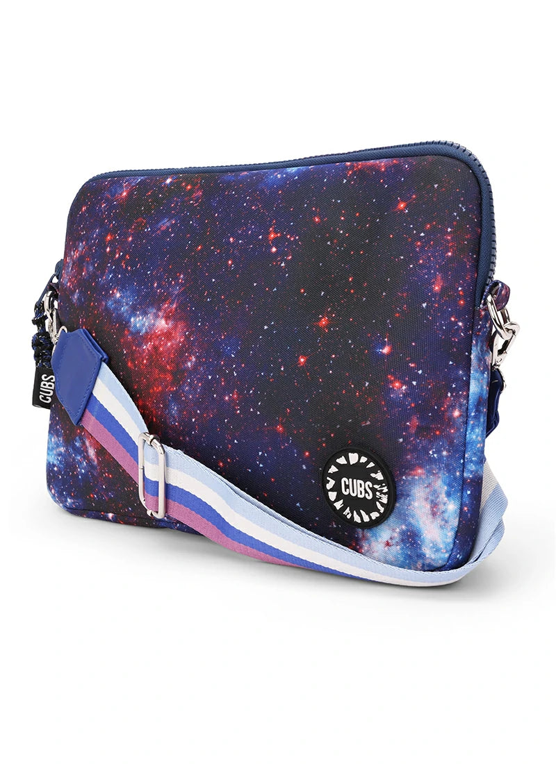 Dark Night Galaxy Laptop Bag With Strap 13 Inch