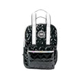 Shiny Black High School Backpack