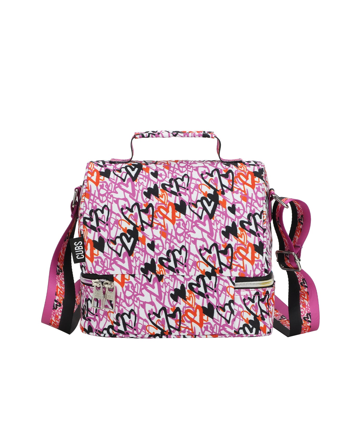 Colorful Love High School Lunch Bag