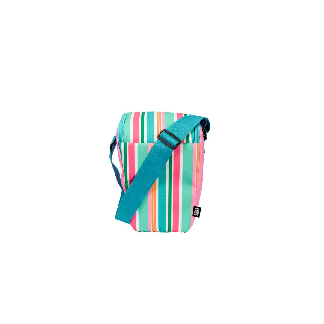 Pink Stripescooler Bag