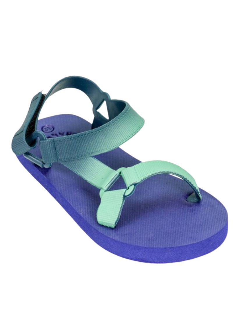 Navy - Turquoise Boys Sporty Sling CUBS Sandal