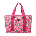 Madly in love with pink watermelons women Single Face tote bag