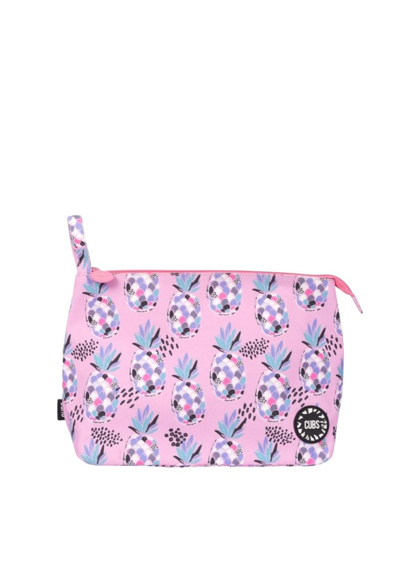 Lilac Pineapples Large Pouch