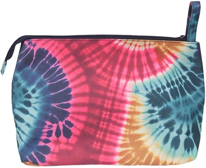 Deep Shades Of Tie Dye Pouch