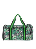 Football Green Duffle two side Pocket