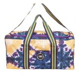 Purple/Blue Tie Dye Weekender Duffel Bag