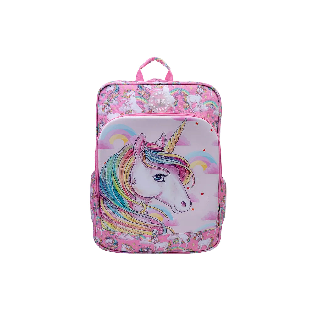 Rainbow Unicorn Hard Top Backpack