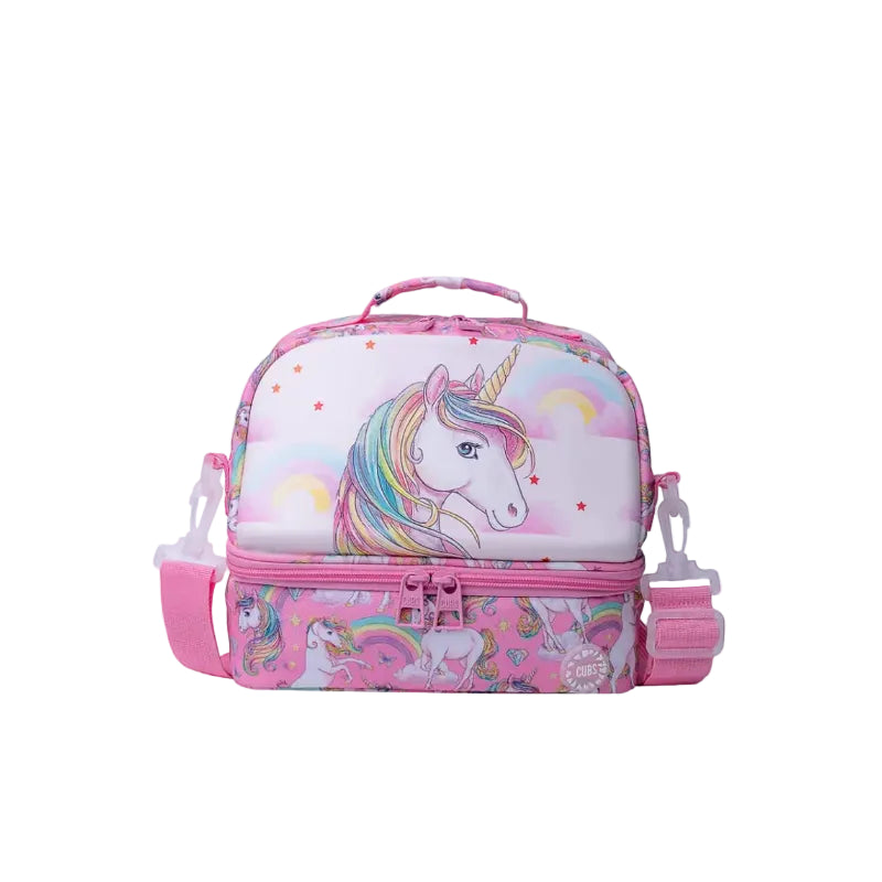 Rainbow Unicorn Hard Top Lunch bag