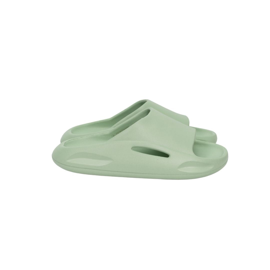 CUBS Kids Pillow Slipper High Platofm Olive