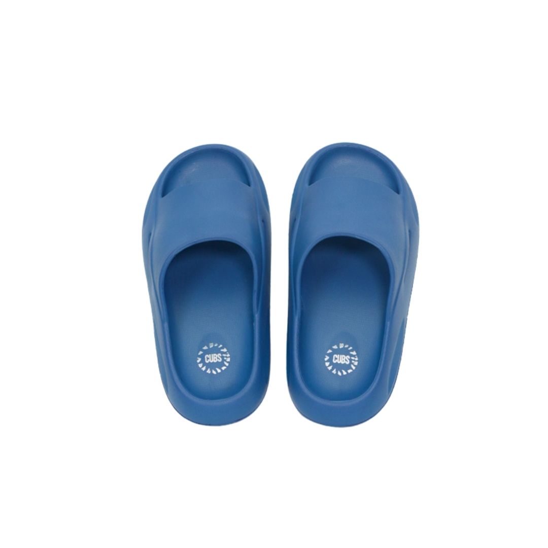 CUBS Kids Pillow Slipper High Platofm Navy