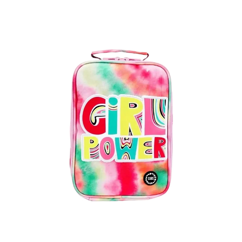 Girl Power Tie Dye Big & Basic Lunch Bag