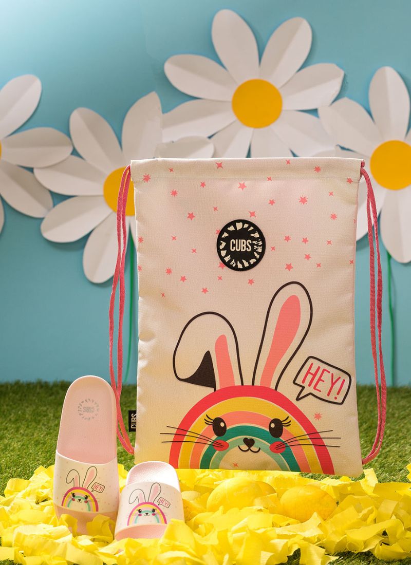 Hey Bunny String Bag