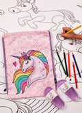 Unicorn Hearts String Bag