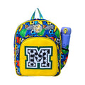 Football Fan letter M Nursery Backpack