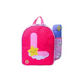 Pink Unicorn Letter L Nursery Lunch Backpack