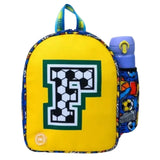 Football Fan letter F Lunch Bag Backpack Nursery