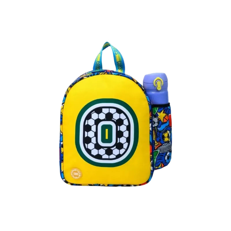 Football Fan letter O Nursery Lunch Backpack