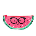 Watermelon Fushia with Glasses Large Pouch