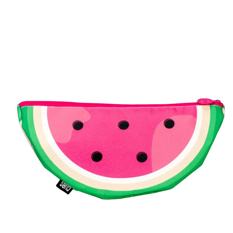 Watermelon Fushia Holes Large Pouch