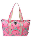 Watermelon Scales & Smiley Clouds Tote