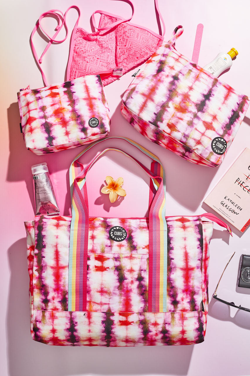 Ice Cream World Tie Dye Art Double Face Tote Bag
