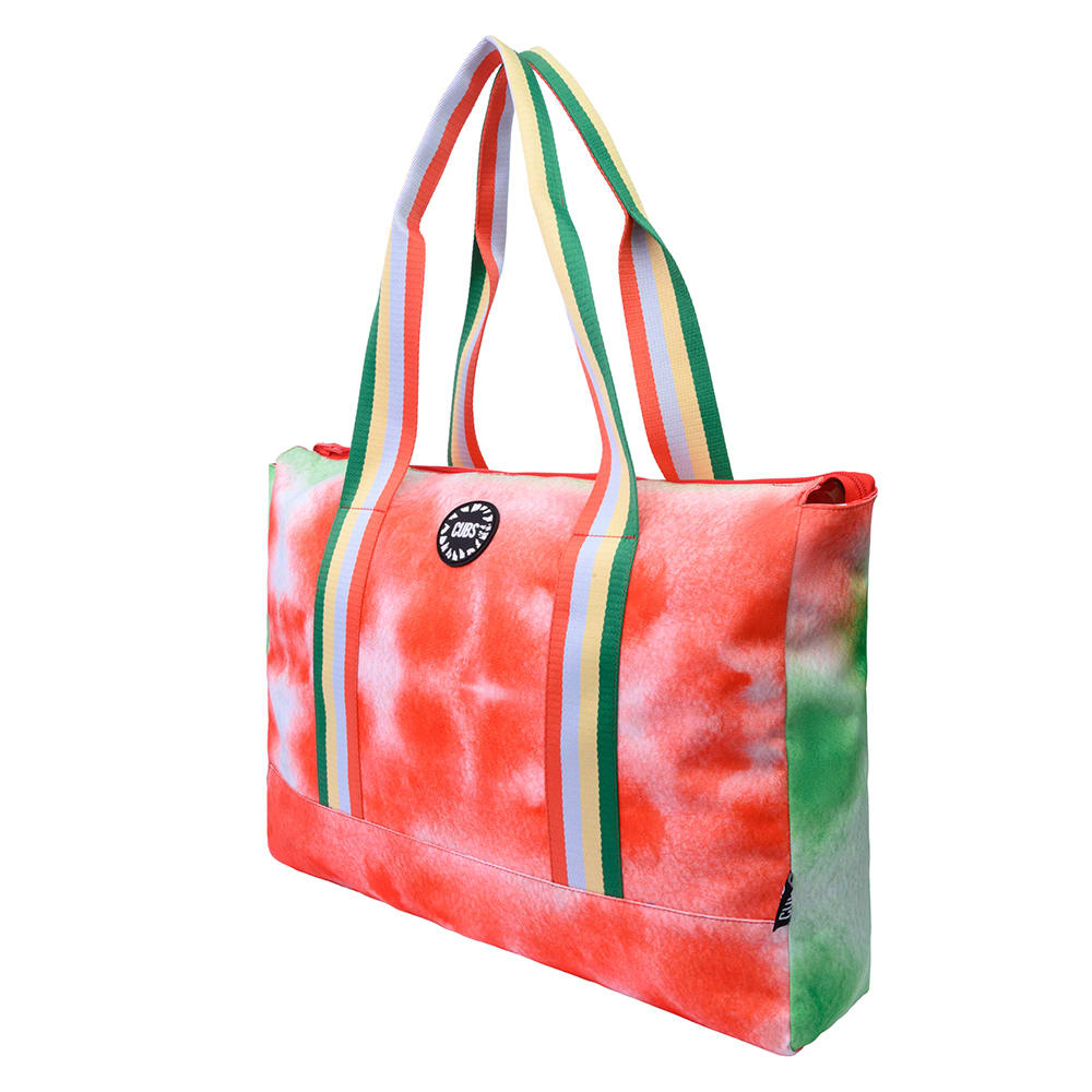 Green WaterMelon Cocktail Double Face Tote Bag