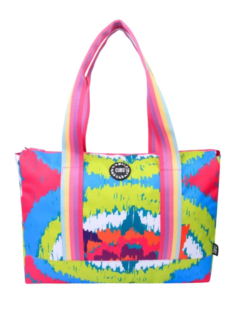 Tie Dye Star Double Face Tote Bag
