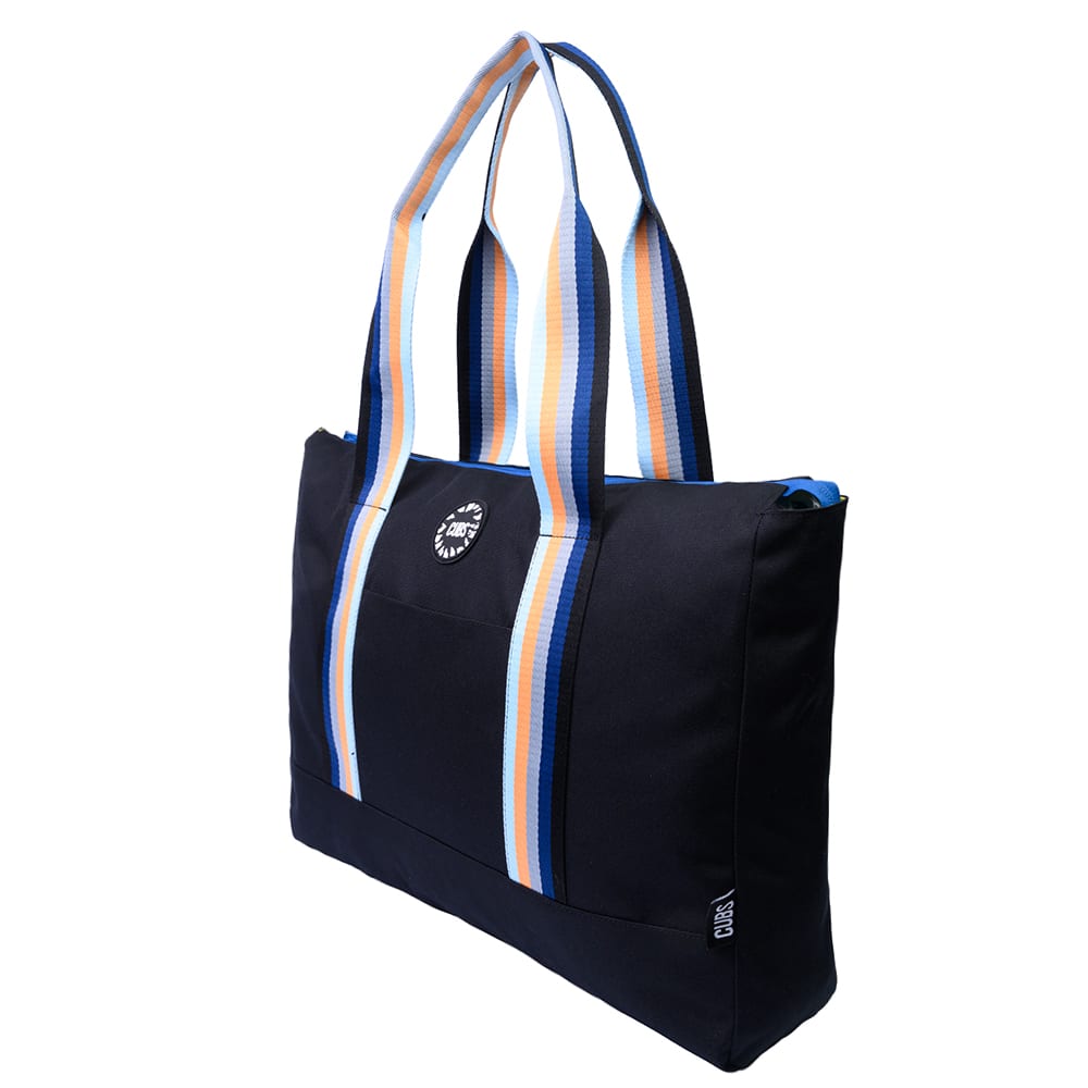 Always Tanned Tie Dye Black Double Face Tote Bag