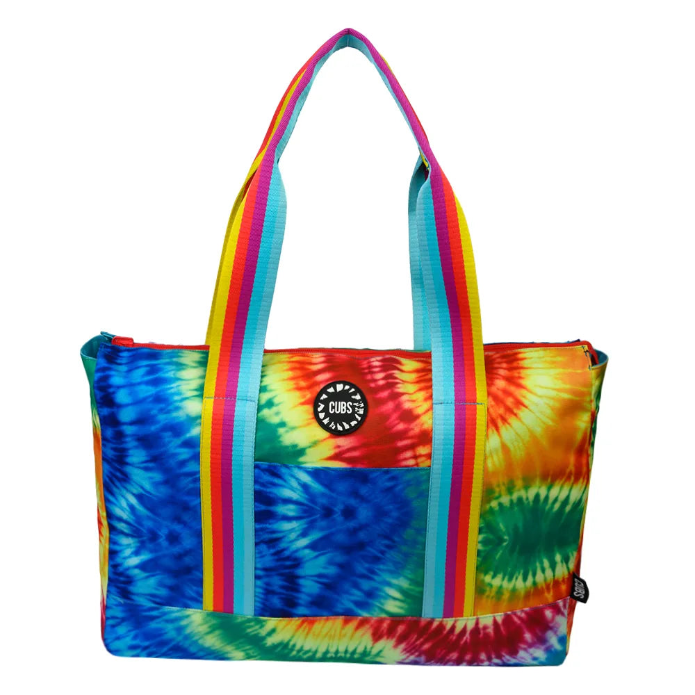Sunkissed Tie Dye Style Tote Bag Double Face