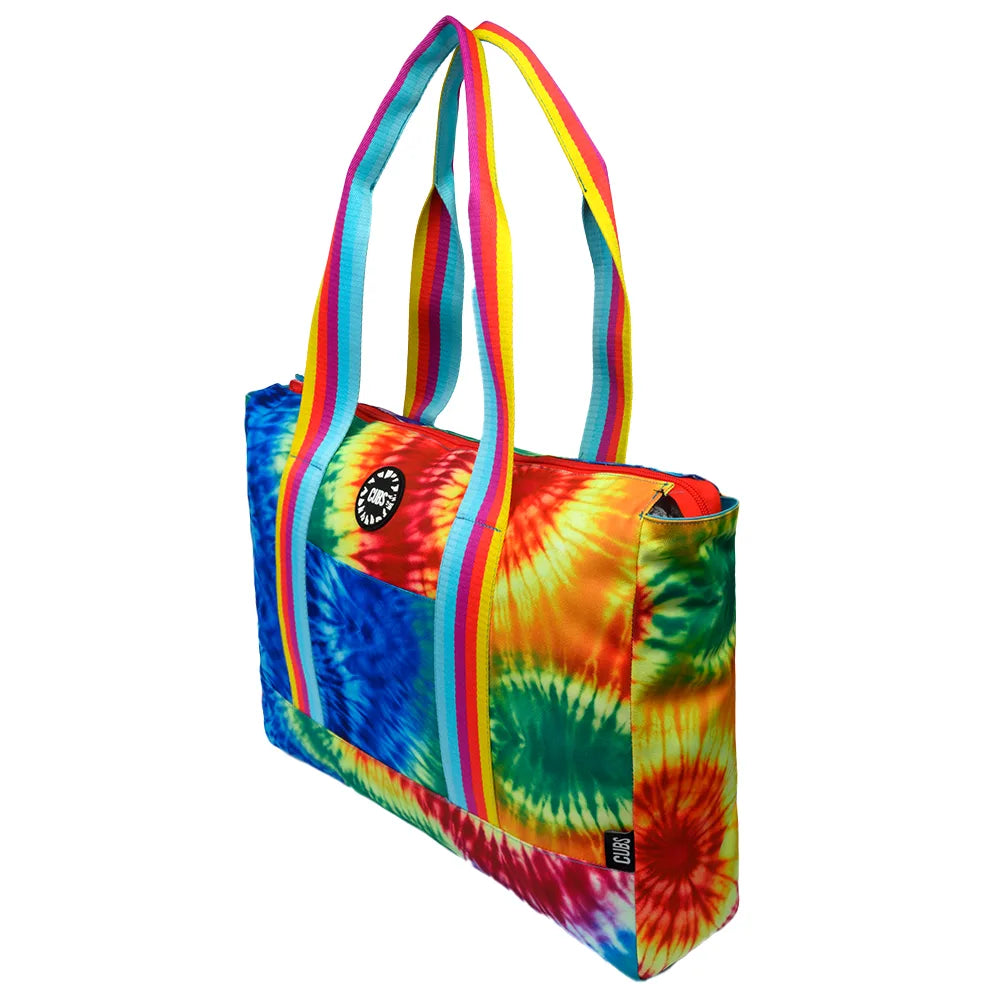 Sunkissed Tie Dye Style Tote Bag Double Face