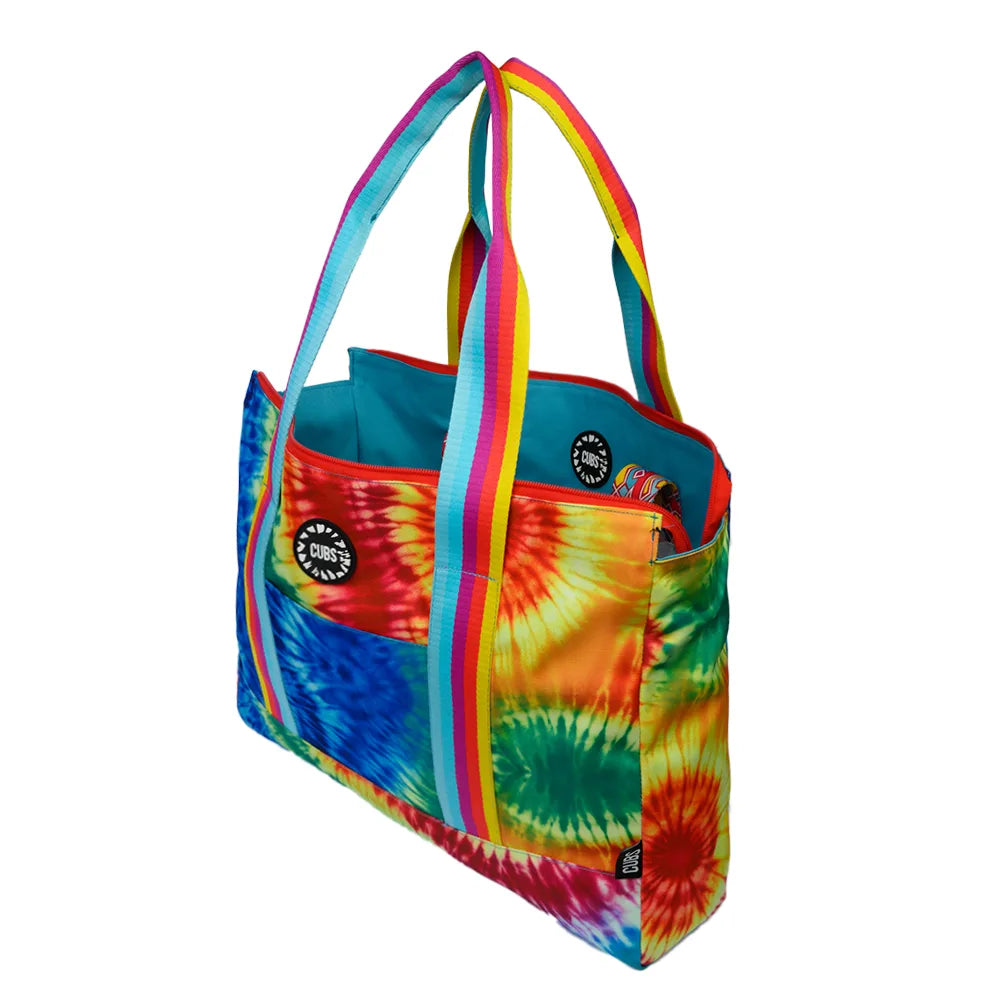 Sunkissed Tie Dye Style Tote Bag Double Face