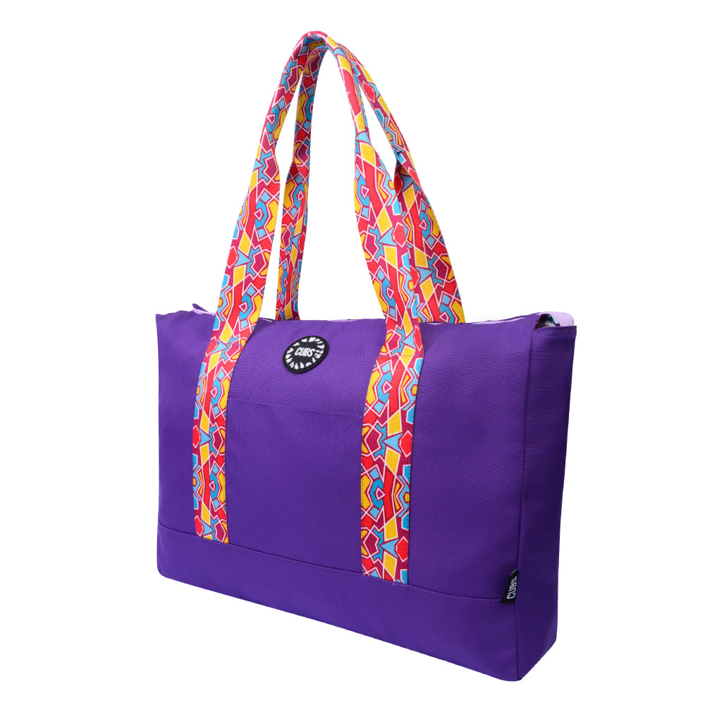 Lilac Dreams Tie Dye Double Face Tote Bag