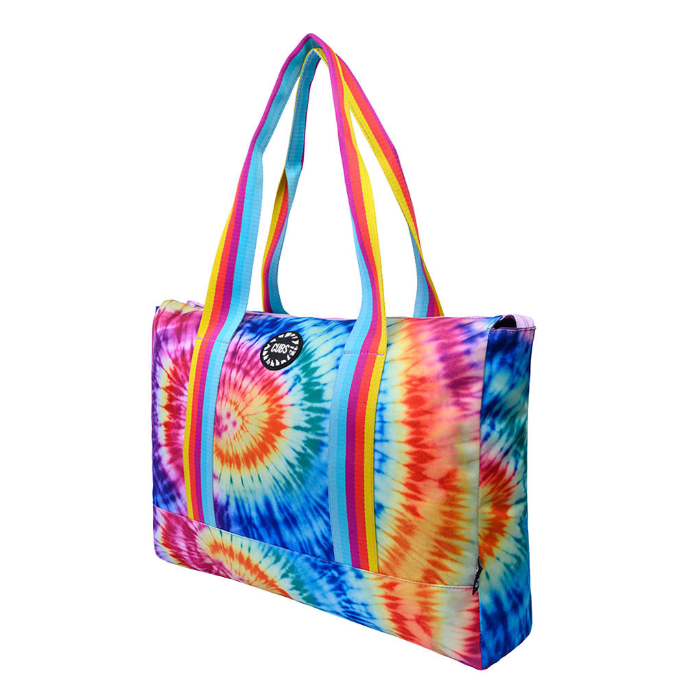 Lilac Dreams Tie Dye Double Face Tote Bag
