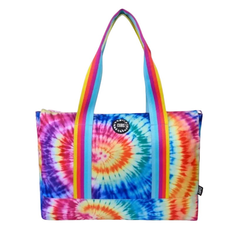 Lilac Dreams Tie Dye Double Face Tote Bag
