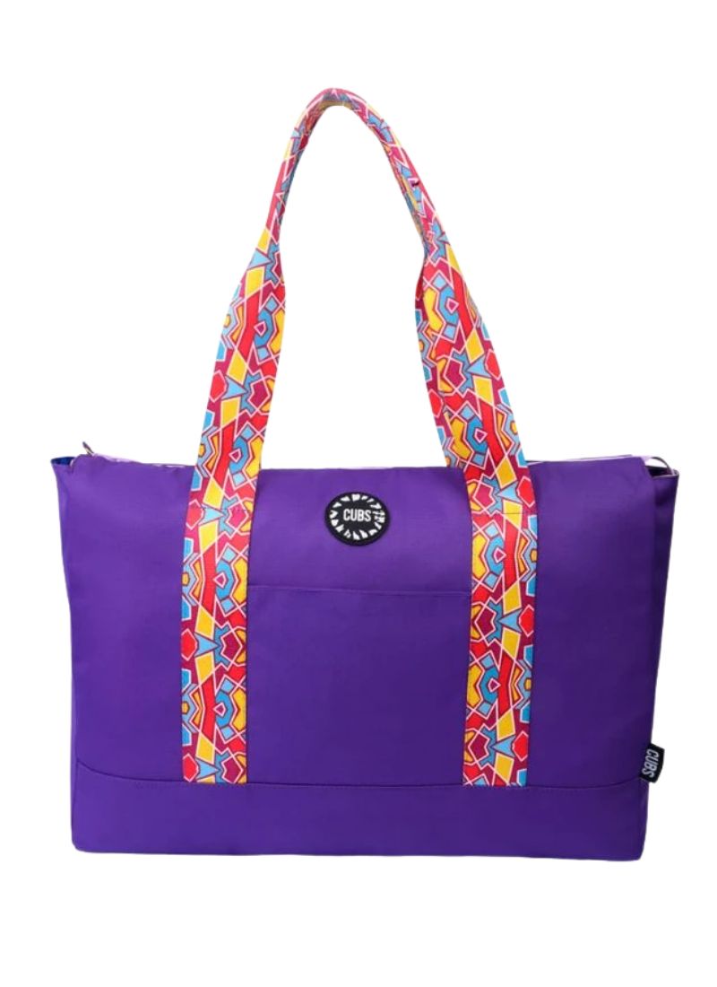 Lilac Dreams Tie Dye Double Face Tote Bag