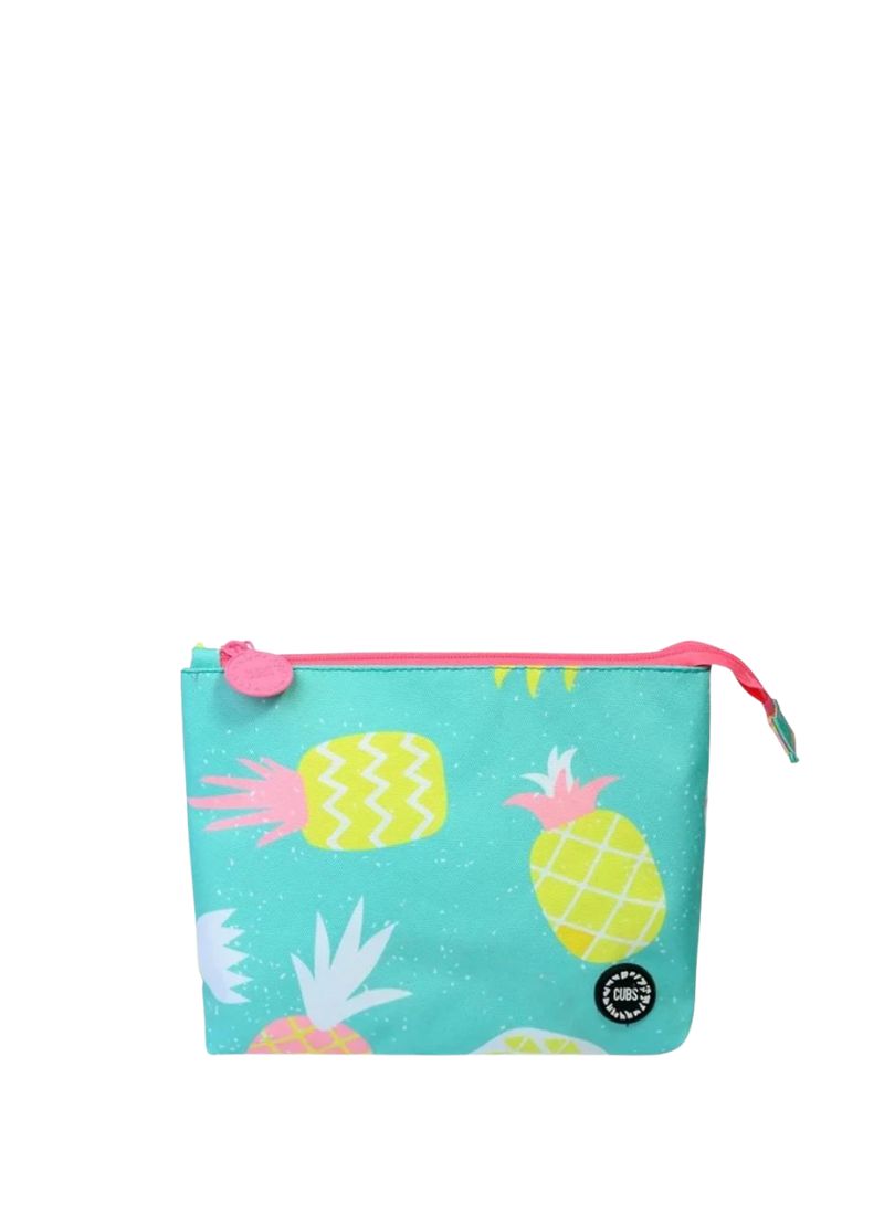Pastel Pineapples Medium Pouch