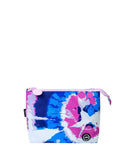 Blue Tie Dye Medium Pouch