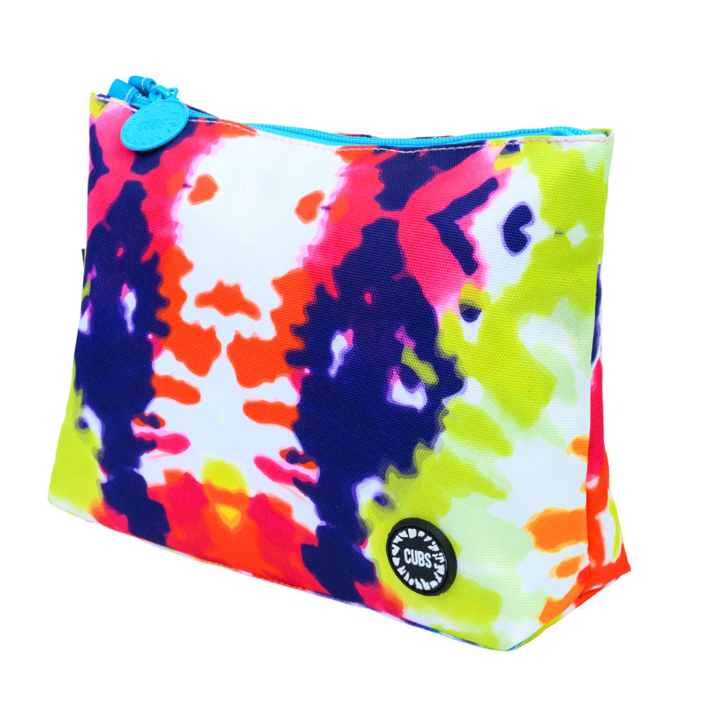 Happy Tie Dye Medium Pouch