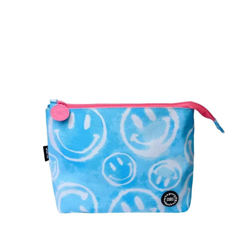Smiley Clouds Medium Pouch