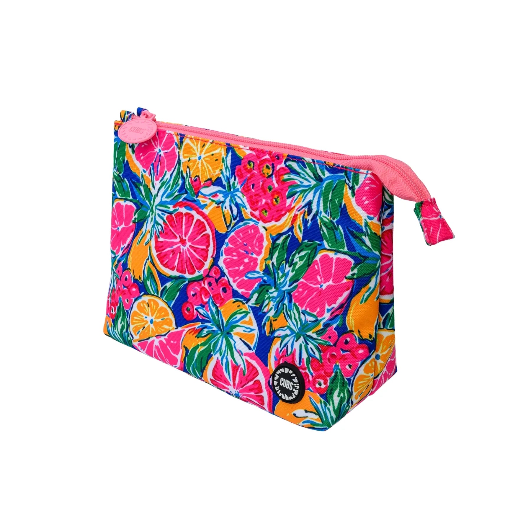 Fuchia Lemon 2 Medium Pouch