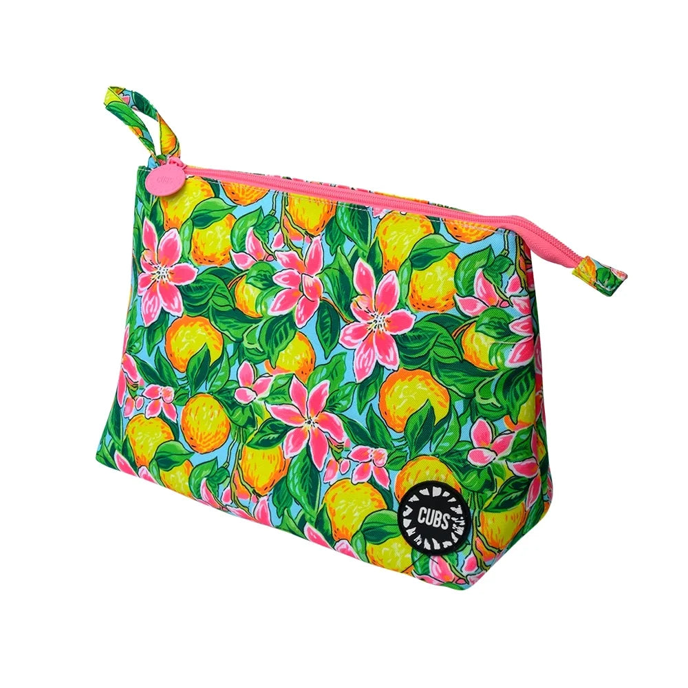 Fuchia Lemon 1 Large Pouch