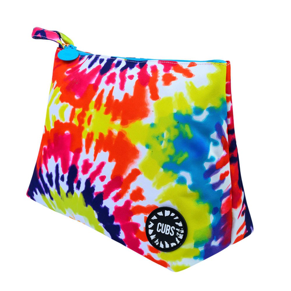 Happy Tie Dye Large Pouch