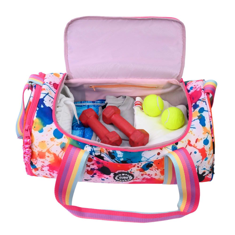 Splashing Paint Large Duffel One Pocket