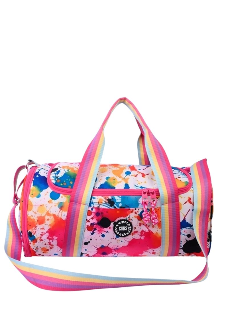 Splashing Paint Large Duffel One Pocket