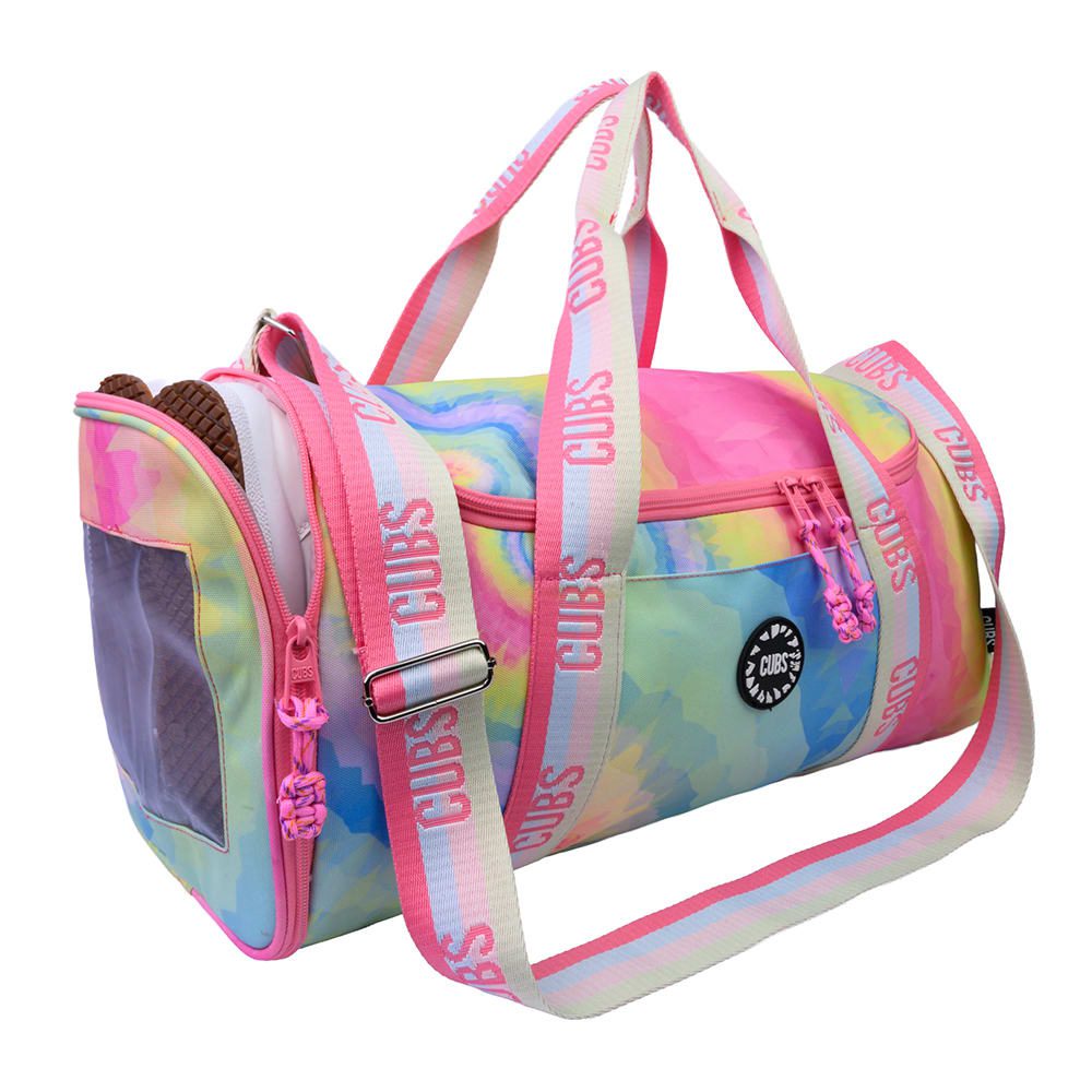 Pastel Tie Dye Large Duffel One Pocket